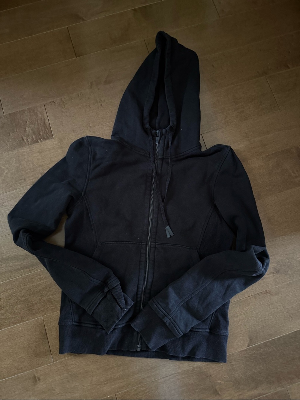 Lululemon Scuba Full-Zip Hoodie Black Medium